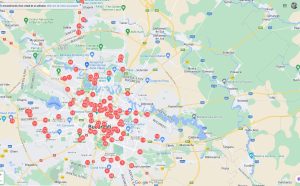 publicitatea indoor digitala